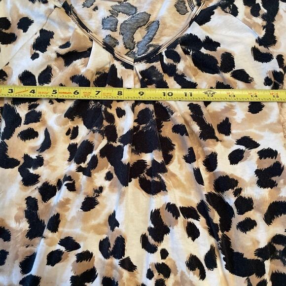 MICHAEL Kors leopard print top size S/P - Picture 4 of 5